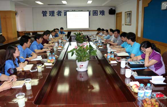 6月11日，江西銅業(yè)股份有限公司來上上集團(tuán)交流考察